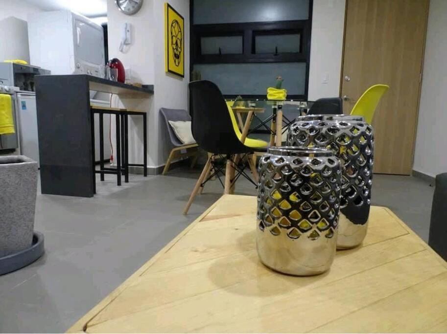 墨西哥城Downtown Depto Con Terraza Privada公寓 外观 照片