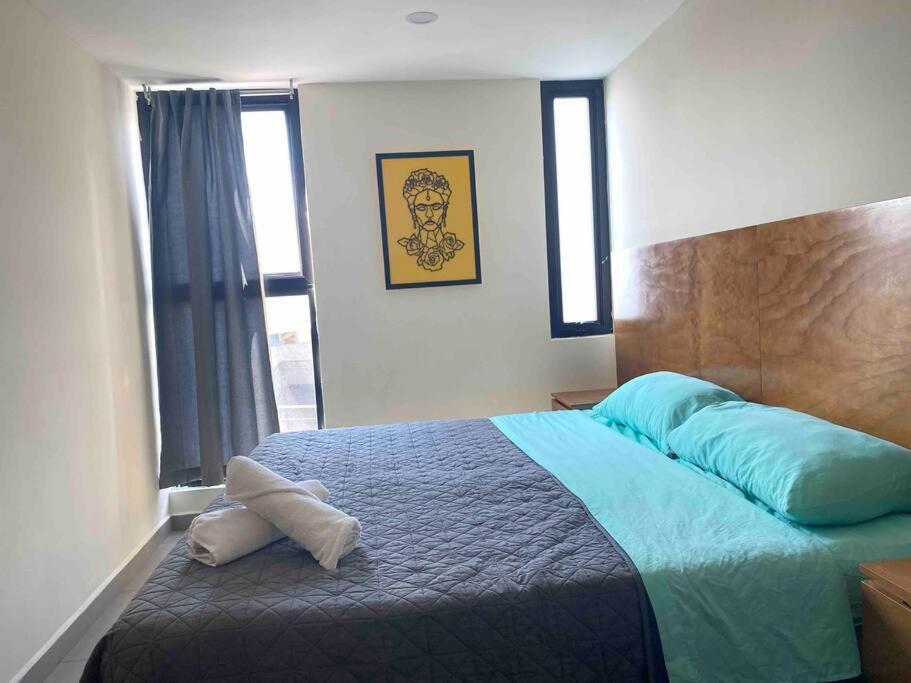 墨西哥城Downtown Depto Con Terraza Privada公寓 外观 照片