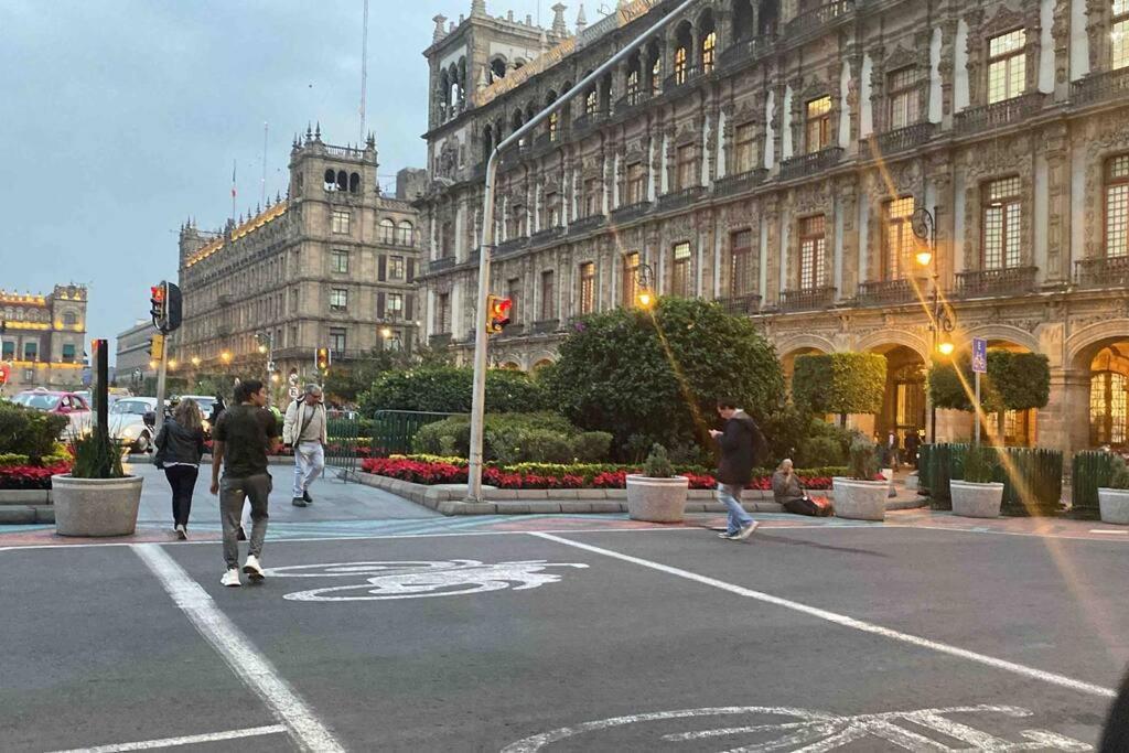墨西哥城Downtown Depto Con Terraza Privada公寓 外观 照片