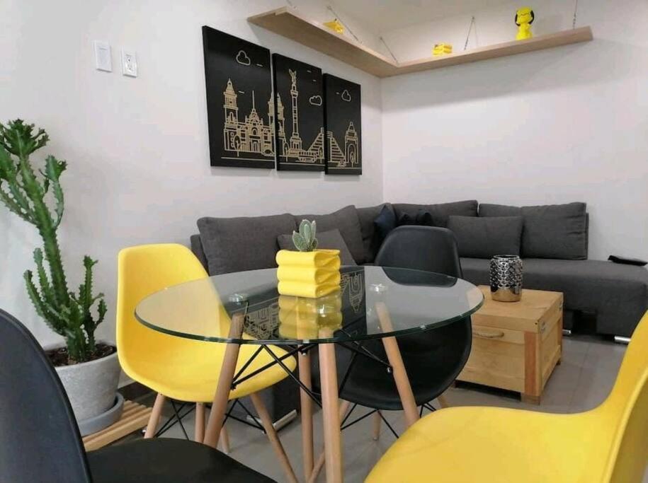 墨西哥城Downtown Depto Con Terraza Privada公寓 外观 照片