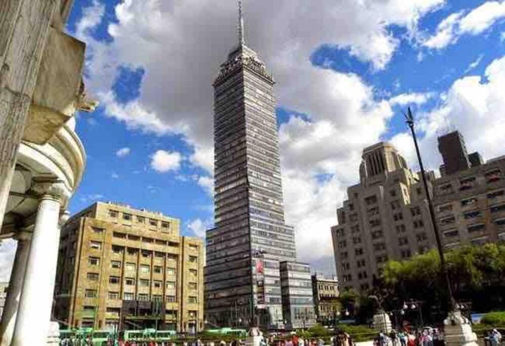 墨西哥城Downtown Depto Con Terraza Privada公寓 外观 照片